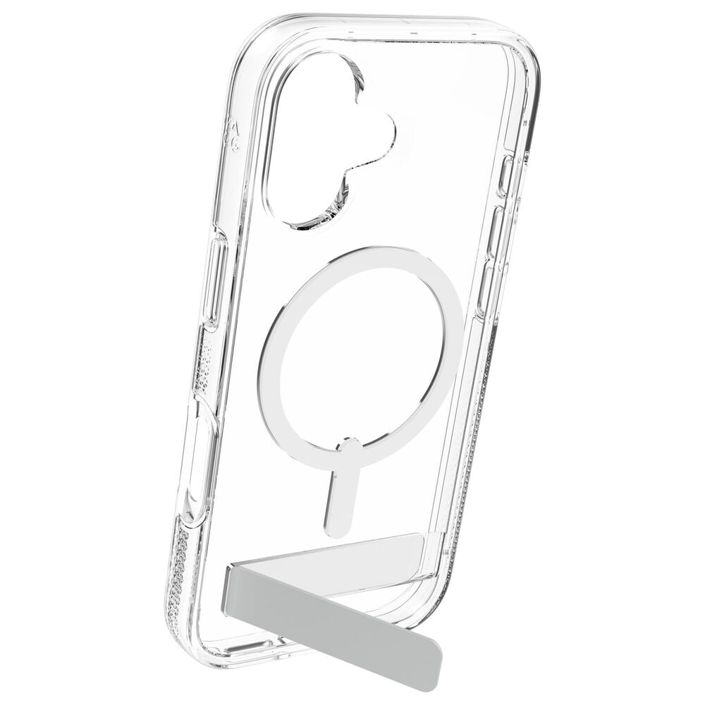 Zagg Crystal Palace Snap Case with Kickstand for Apple iPhone 17 in Clear, , large