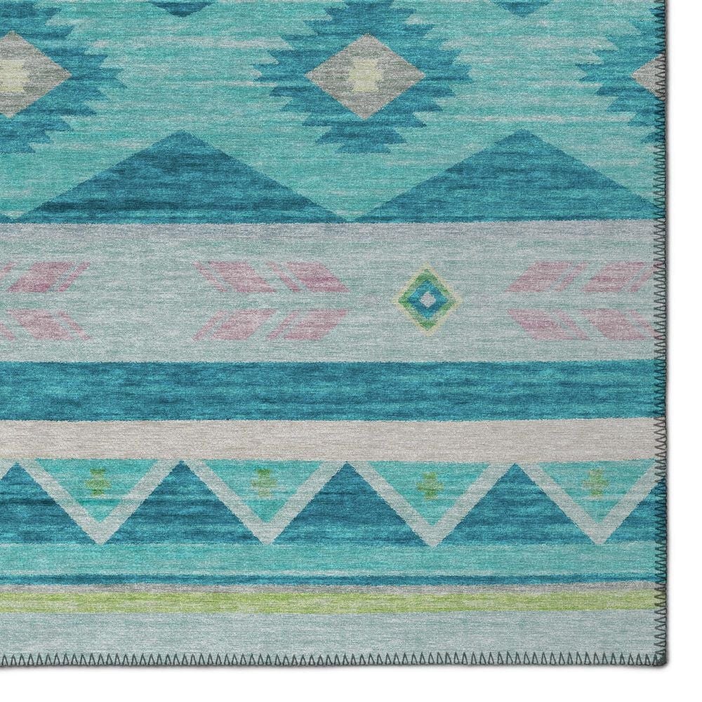 Dalyn Rug Company Phoenix 10&#39; x 14&#39; Teal Indoor/Outdoor Area Rug, , large
