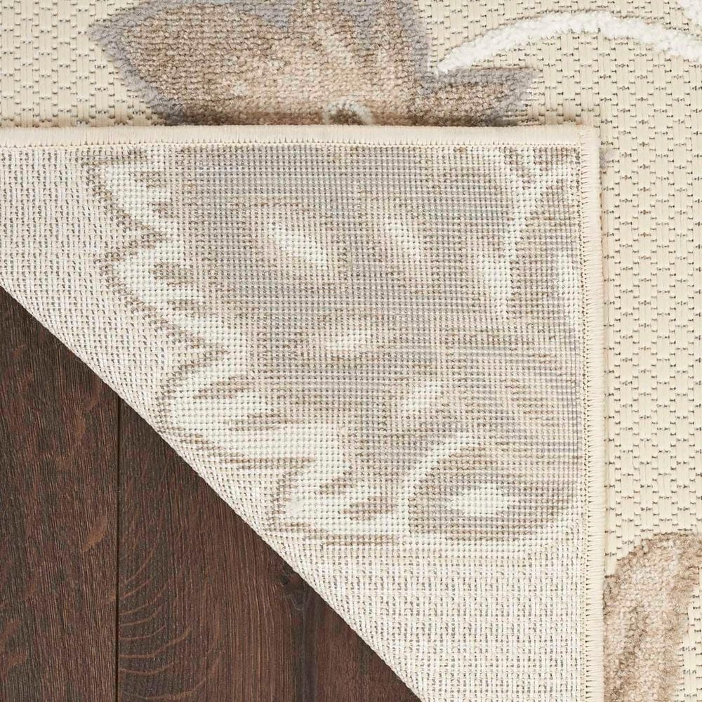 Nourison Aloha ALH31 7&#39;10&quot; x 10&#39;6&quot; Beige Indoor/Outdoor Area Rug, , large