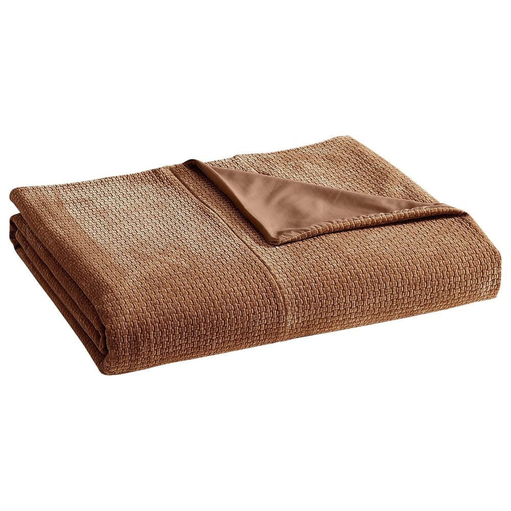 Hallmart Collectibles Judith 3-Piece King Coverlet Set in Whiskey, , large