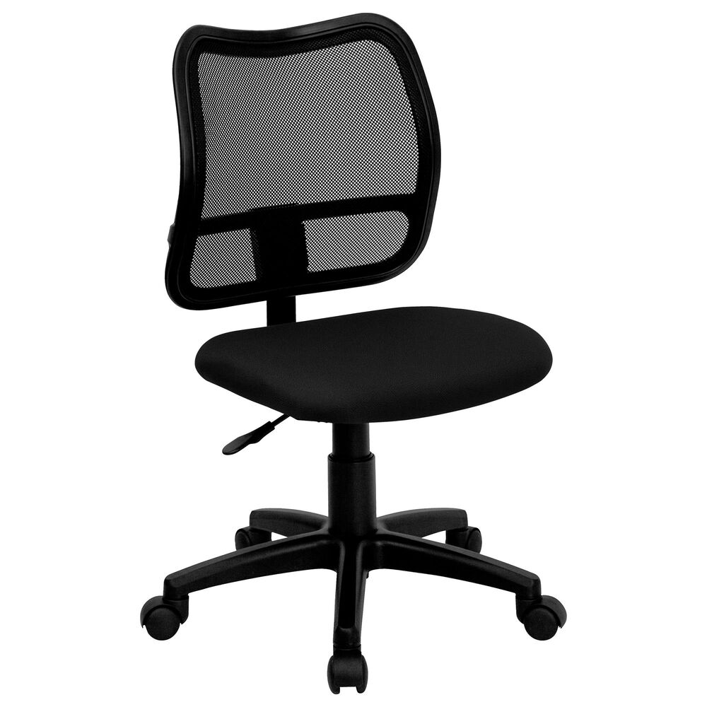 Flash Furniture Swivel Task Chair in Black, , large