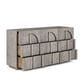 Vantage Vault 6 Drawer Dresser in Mink Gray, , large
