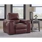 Ashley Alessandro Wall Power Recliner in Garnet, , large