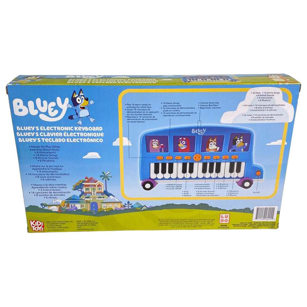 Bluey Bus Electronic Keyboard, , large