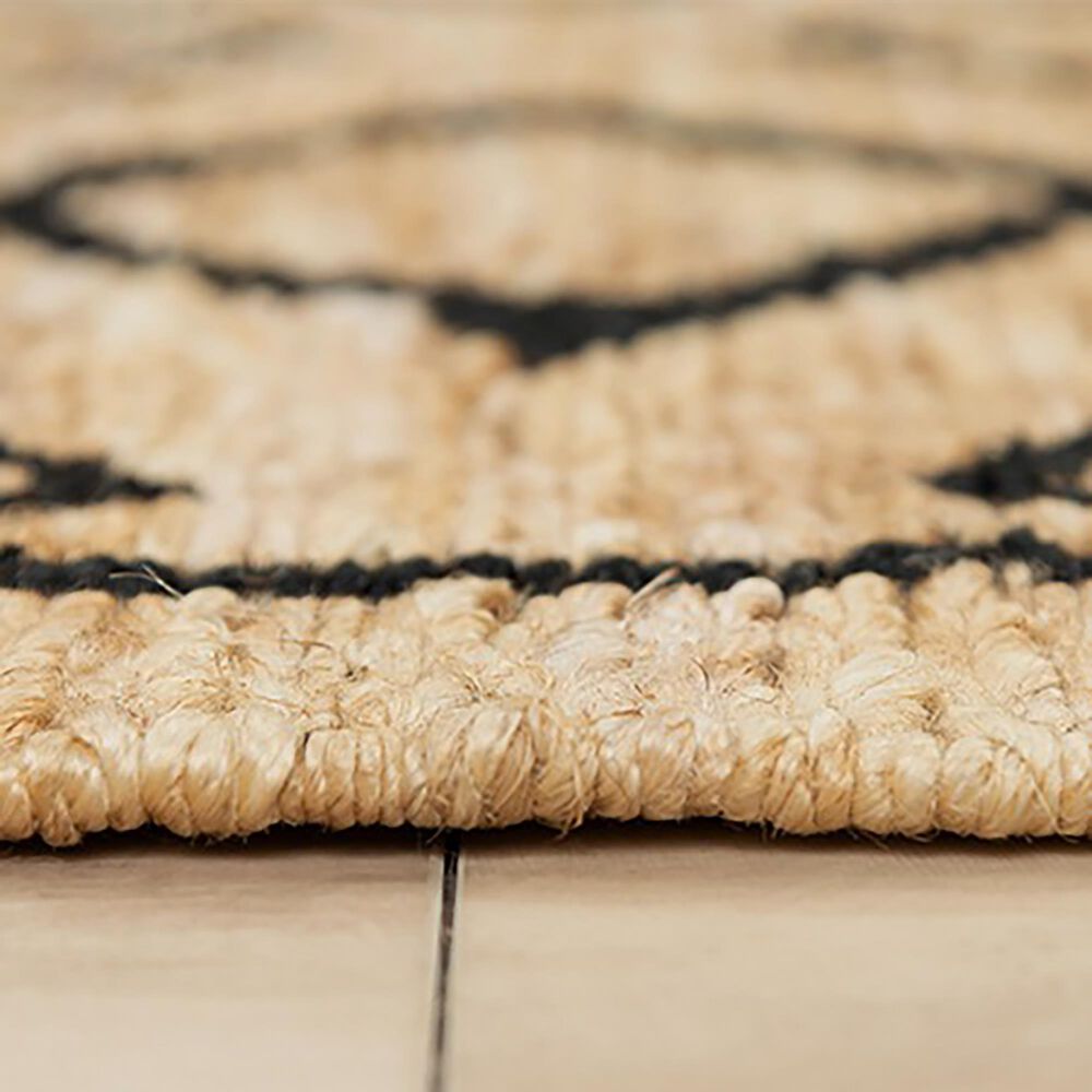 RIZZY Bengal 8&#39; x 10&#39; Beige and Black Area Rug, , large