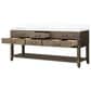 Lexora Home Norwalk 80" Double Bathroom Vanity in Grey Oak with White Carrara Marble Top  and Rectangle Sink, , large