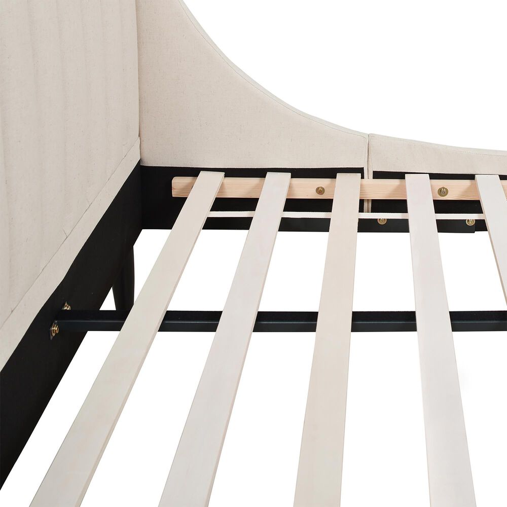 Jennifer Taylor Home Aspen King Platform Bed in Light Beige, , large