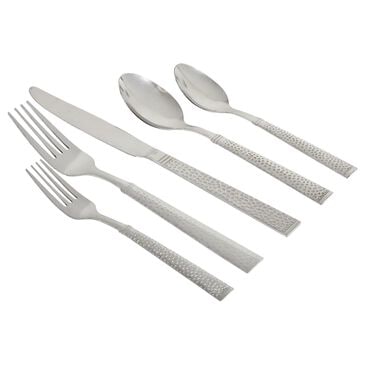 Spice by Tia Mowry Prato 24-Piece Flatware Set in Stainless Steel, , large