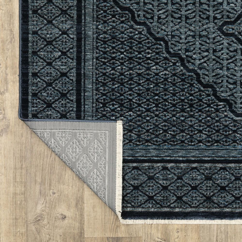 Oriental Weavers Capella Oriental Blue 6&#39;7&quot; x 9&#39;6&quot; Area Rug, , large