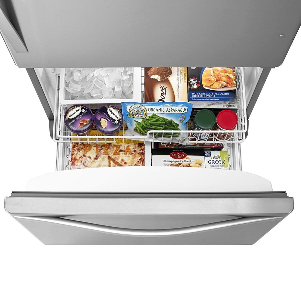 Whirlpool 22 Cu. Ft. Bottom-Freezer Refrigerator with Freezer Drawer, , large