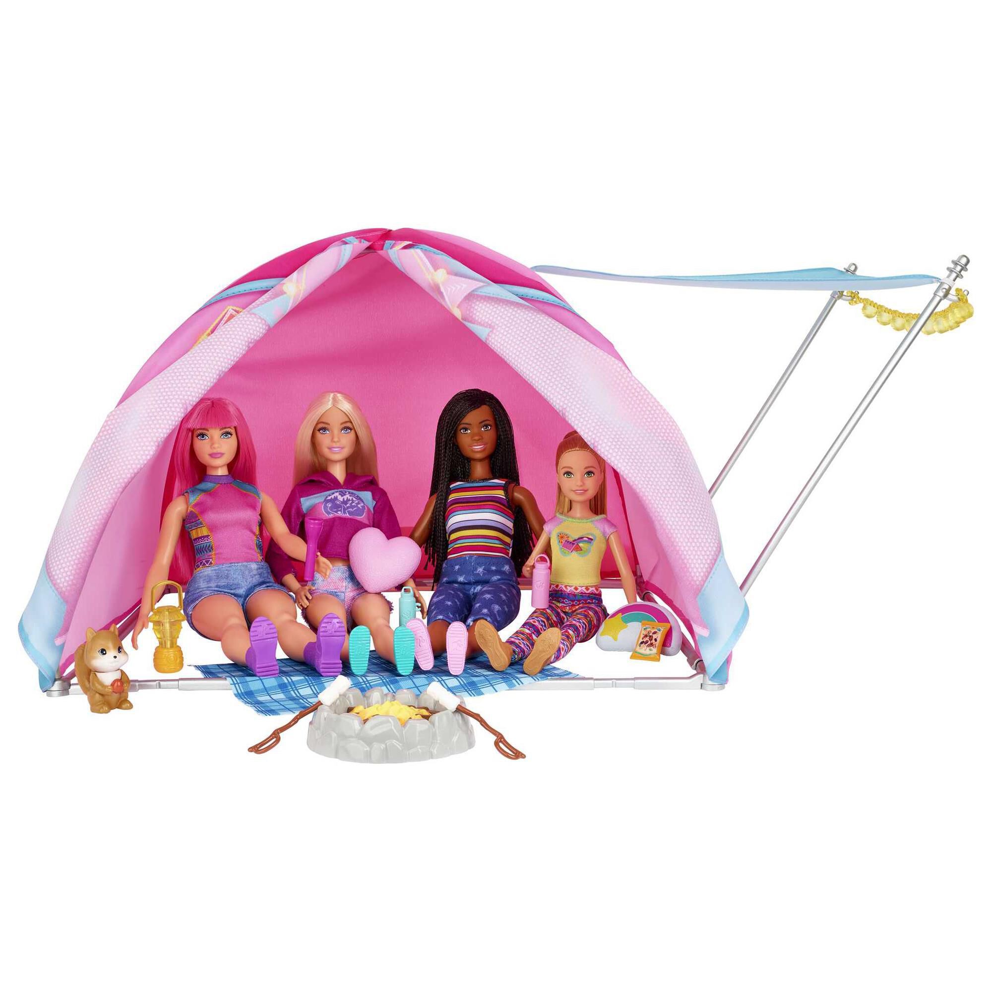 Barbie doll top tent house