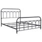 Ashley Nashburg Queen Slat Metal Bed in Black, , large