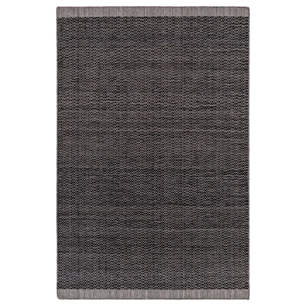 Surya Sycamore 5" x 7"6" Black and Charcoal Area Rug, , large