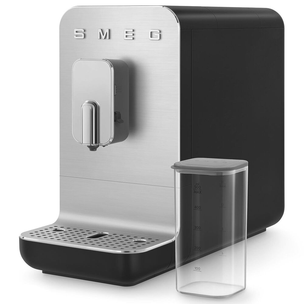 SMEG 47 Oz Automatic Coffee Machine in Black, , large