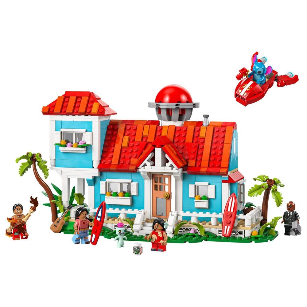 LEGO Disney Lilo and Stitch Beach House, , large