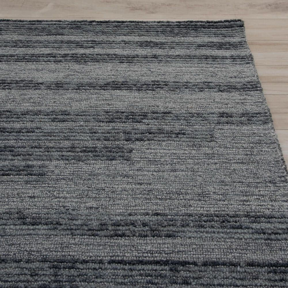 RIZZY Willow Blue, Ivory and Light Gray 2'6" x 8' Runner, , large