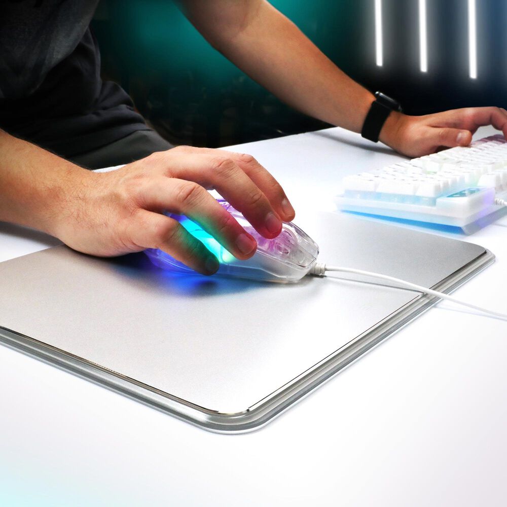 Enhance Theorem 3 Gaming Mouse in White, , large