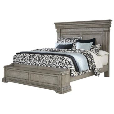 Chapel Hill Madison Ridge Queen Storage Bed in Bluff Gray, , large