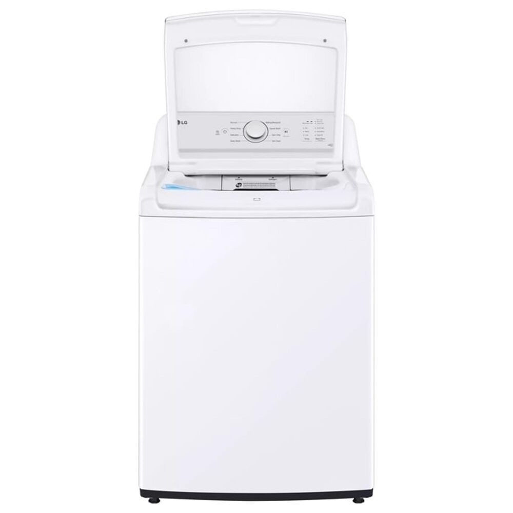 LG 4.1 Cu. Ft. Top Load Washer and 7.3 Cu. Ft. Gas Dryer Laundry Pair in White, , large