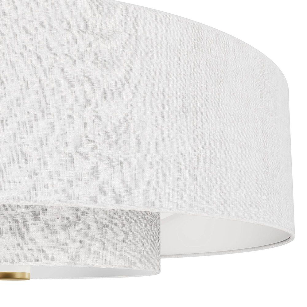 Hunter Brookside Jasmine Roth 30&quot; Fandelier with LED Light in Luxe Gold, , large