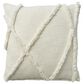 Nourison Lifestyle 18" x 18" Square Throw Pillow in White, , large