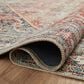 Amber Lewis x Loloi Georgie 10" x 14" Red and Navy Area Rug, , large