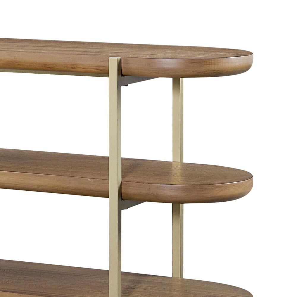 Sterling Timber Elure Bridges Console Table in Latte, , large