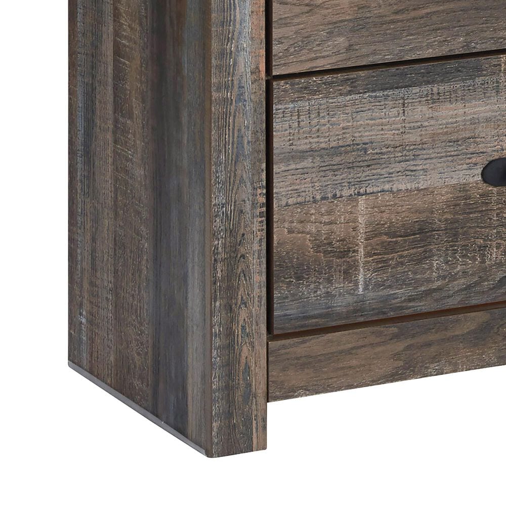 Ashley Drystan Youth 6 Drawer Dresser in Rustic Brown, , large