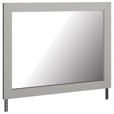 Ashley Cottonburg Bedroom Mirror in Light Gray, , large