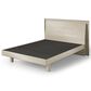BDI Kava Queen Platform Bed in Washed Oak with Lighting and USB Ports, , large