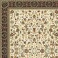 Oriental Weavers Kashan 108X1 9"10" x 12"10" Ivory Area Rug, , large