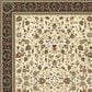 Oriental Weavers Kashan 108X1 9"10" x 12"10" Ivory Area Rug, , large