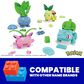 Mattel Pokemon Grass-Type Trainer Team Building Set in Multicolor, , large
