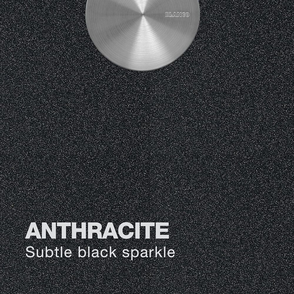 Blanco Precis 32&quot; Super Single Bowl Kitchen Sink in Anthracite, , large