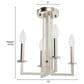 Hunter Bearden 4-Light Small Chandelier in Brushed Nickel, , large