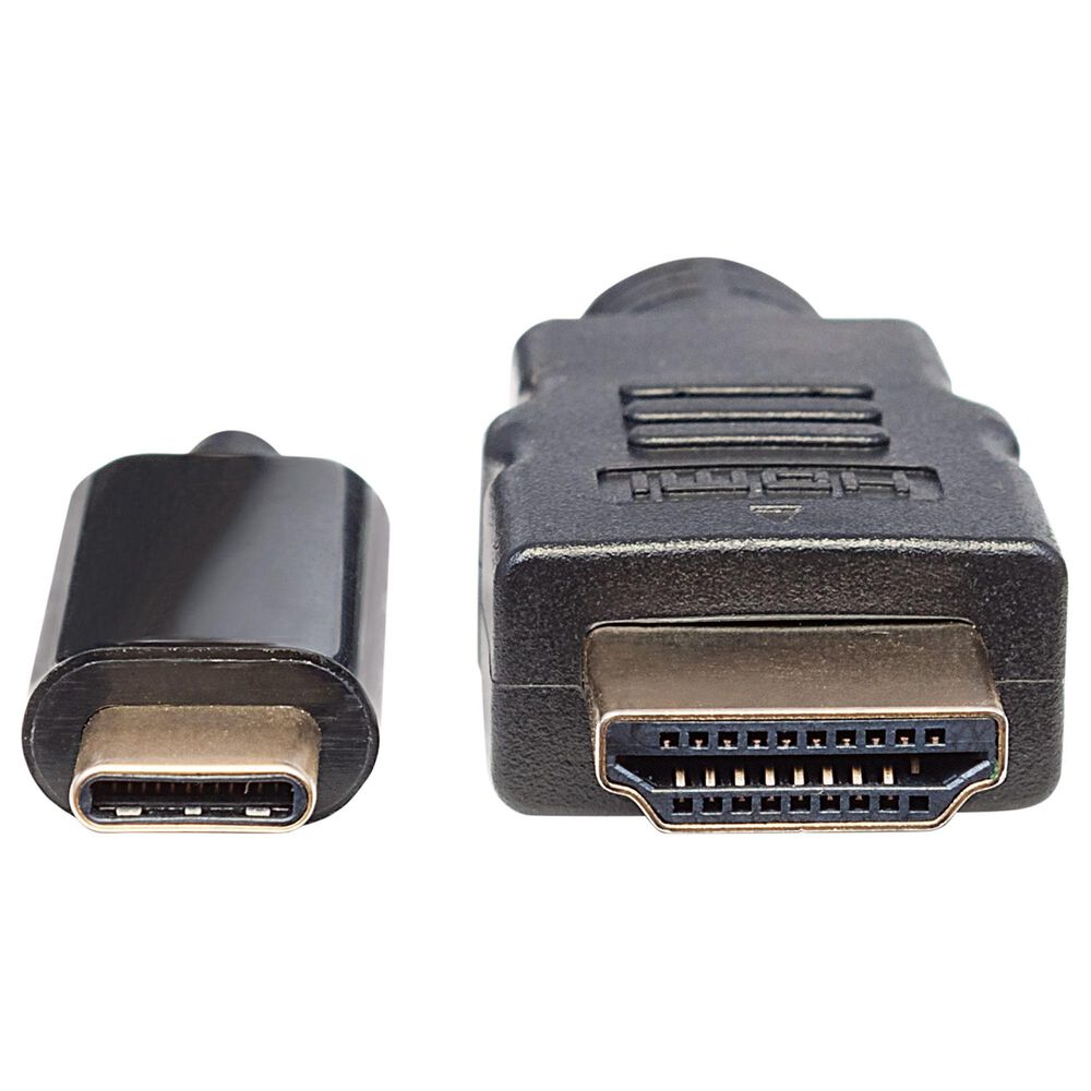 Manhattan 6&#39; USB-C to HDMI Adapter Cable in Black, , large