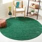 Safavieh Vision 6"7" Round Dark Green Area Rug, , large