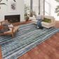 Dalyn Rug Company Amador 9" x 12" Violet Indoor/Outdoor Area Rug, , large