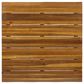 Hearth and Haven Zion Outdoor Square Coffee Table with Metal Hairpin Legs in Teak, , large