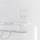 Unique Appliances Classic Retro 17 Cu. Ft Bottom Mount Refrigerator in Marshmallow White, , large