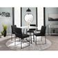 Lumisource Fuji Dining Chair in Black/Black (Set of 2), , large