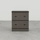 Lemoore Essential 2-Drawer Nightstand in Storm Grey, , large