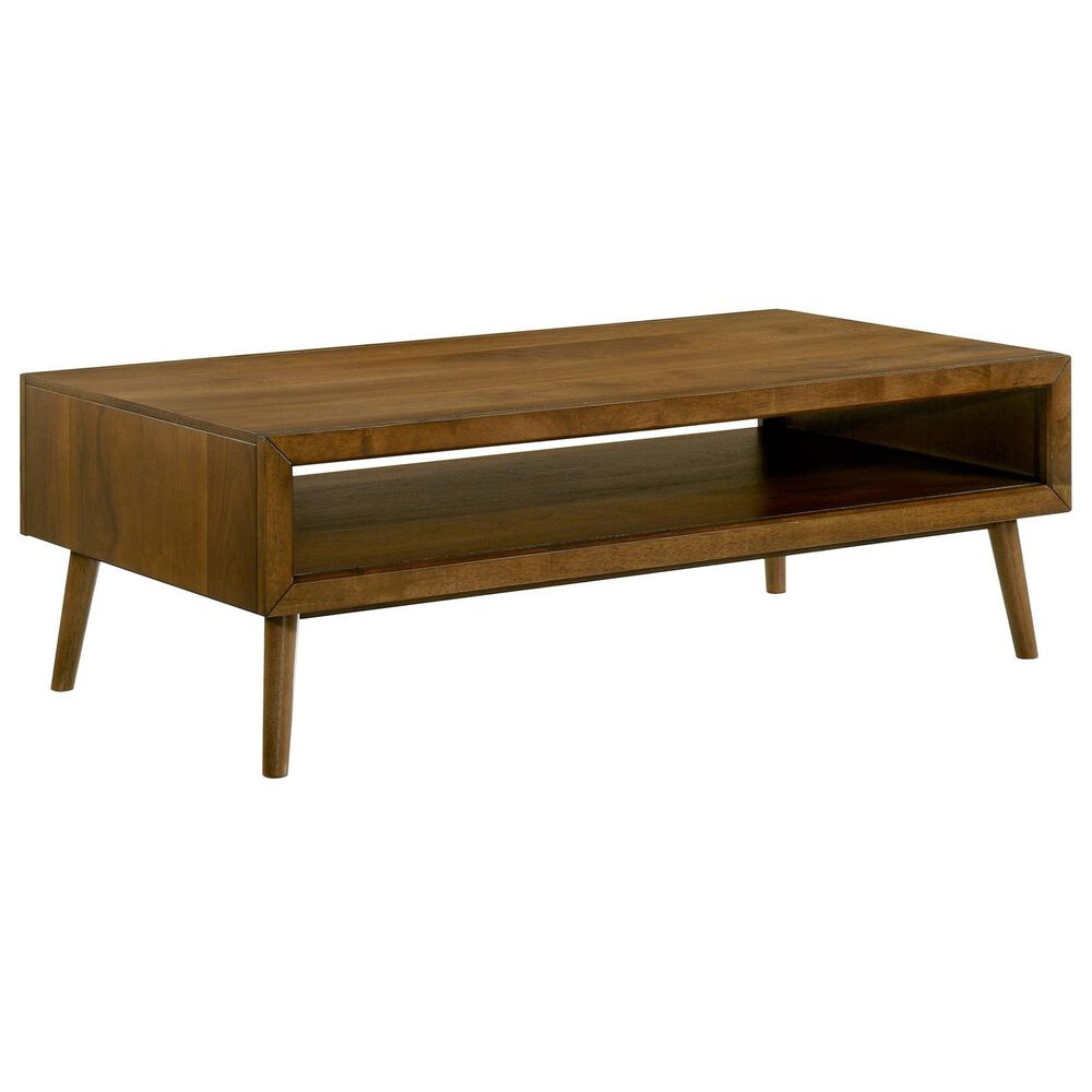 Mayberry Hill Malibu 3-Piece Occasional Table Set in Walnut, , large