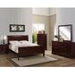 Crown Mark Louis Philip Full Sleigh Bed in Cherry, , large