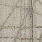 Feizy Whitton 9" x 12" Ivory and Charcoal Area Rug, , large