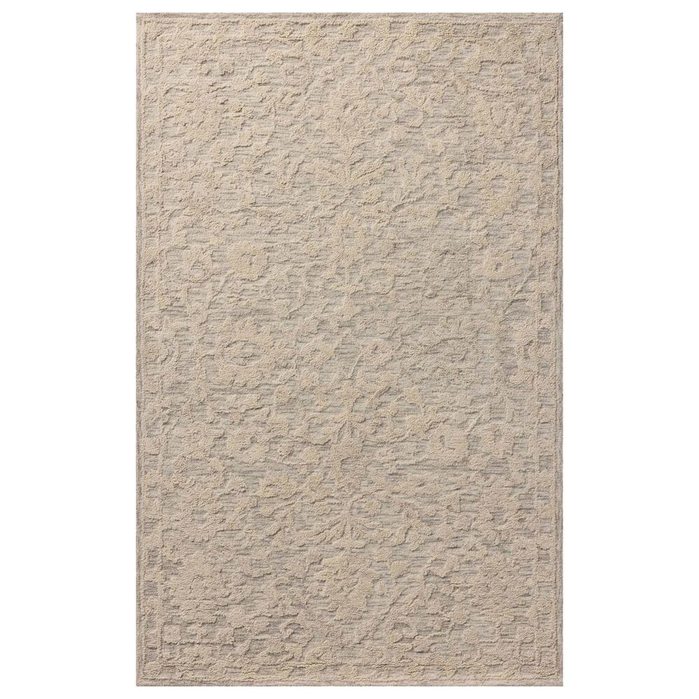 Loloi Prudence 9"3" x 13" Mist and Ivory Area Rug, , large