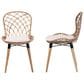 Baxton Studio Sabelle Side Chair in Natural Brown and Greywashed (Set of 2), , large