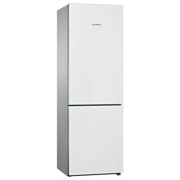 Bosch 800 Series 23.5" Counter Depth Freestanding Fridge with Bottom Freezer in White, , large