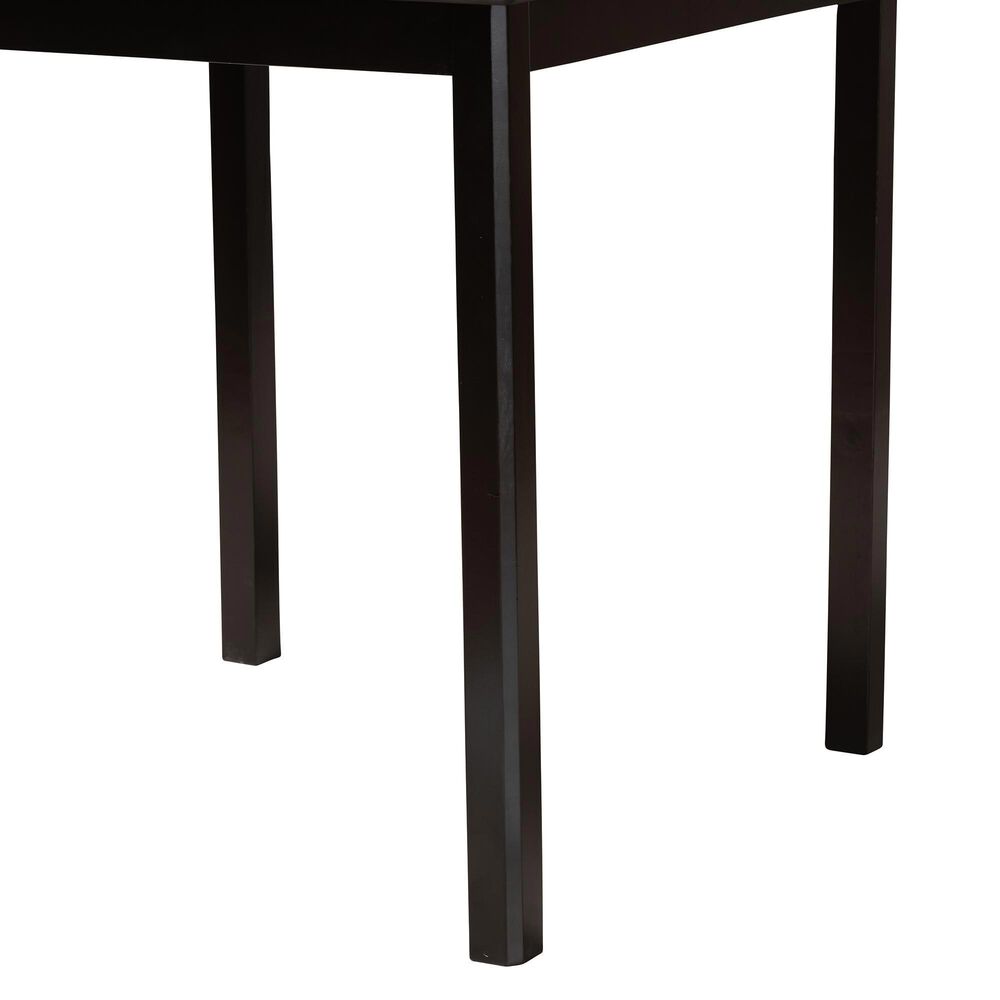 Baxton Studio Lenoir Counter Height Pub Table in Espresso Brown, , large