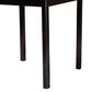 Baxton Studio Lenoir Counter Height Pub Table in Espresso Brown, , large